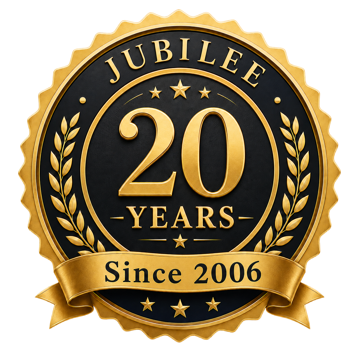 Jubilee seal: 20 years of LoveUnlimited Ministries — since 2006