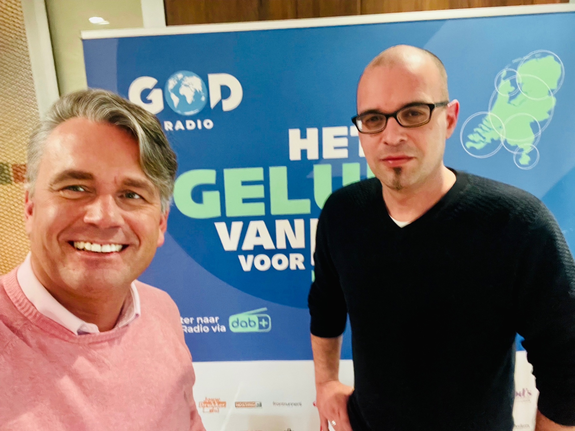Robin Prijs and Bas Emons at GOD Radio
